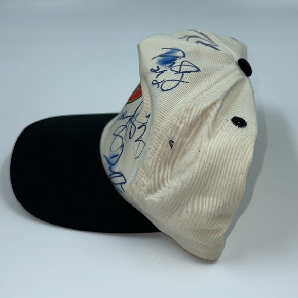 Vintage Fantastic Sports Merchandise Buffalo Bisons White/Black SnapBack Hat - Picture 3 of 6